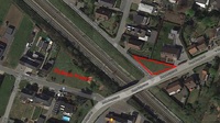Locatie van de 2 projecten in Hoge Brugstraat